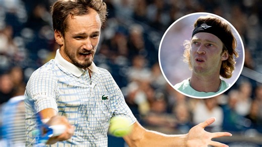 Andrey Rublev explains what was so unusual about Daniil Medvedev’s latest match at the Canadian Open
