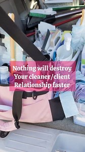 Nothing will destroy your cleaner/client relationship faster! Communication is not only important in the beginning, but ongoing as well. #cleaning #cleaninglady #cleaningservice #cleaningtips | Maid By Nature Cleaning