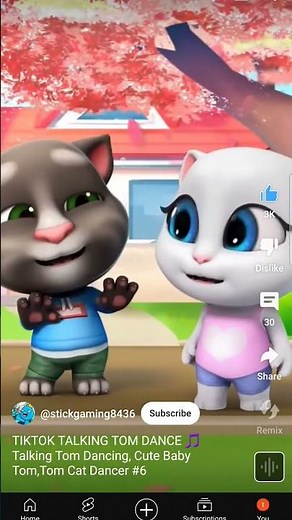 talking tom season 4 episode 10 dancing with android robot 🤖