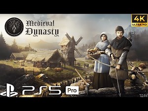 Medieval Dynasty - PS5 PRO Gameplay (First Look at Gameplay) 4K #medieval #medivaldynasty