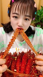66K views · 500 reactions | Food Show- Eating Mukbang spicy seafood sea cucumbers king snails king lobsters jellyfish octopus shellfish raw sea abalone raw crabs and raw shrimps. | Food Show | Facebook