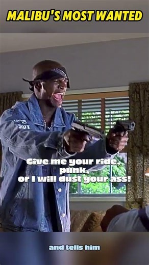 Malibu’s Most Wanted | Hilarious Fake Gangster Carjacking Scene #shorts