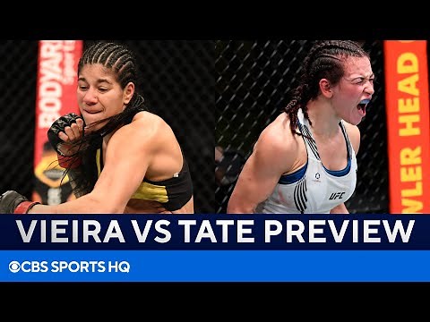 UFC Fight Night: Ketlen Vieira vs Miesha Tate | FULL Fight Preview | CBS Sports HQ