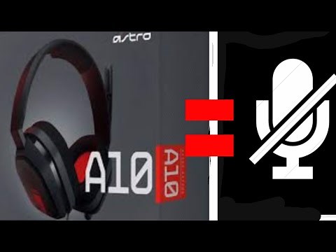 HOW TO FIX + MUTE YOUR A10 Astro Headset