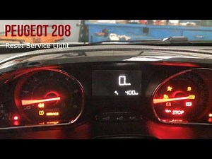 Peugeot 208 - Reset Service Oil Light
