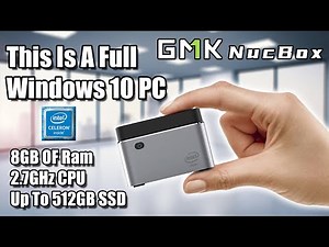The GMK NucBox Is a Super Tiny 4K Windows PC