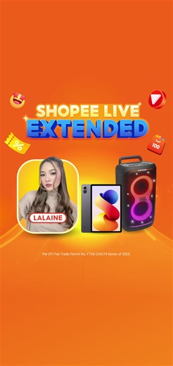It’s shopping time 🤭 Checkout na sa Shopee Live Extended and clam up to ₱50,000 Shopee coins 👉 https://shopee.ph/ShopeeLiveEXTENDED | Shopee