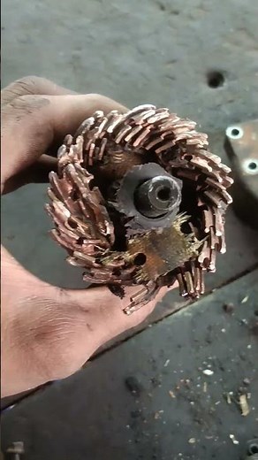 tata ac self starter broken all parts key problem with double cranking 😱