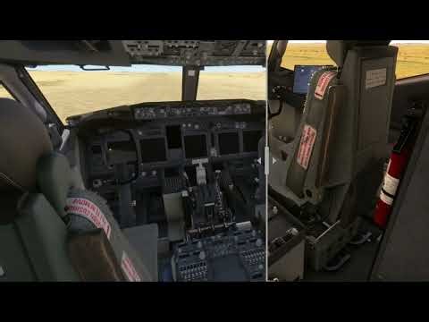 PMDG 737-800 Texture Overhaul – Before & After Comparison