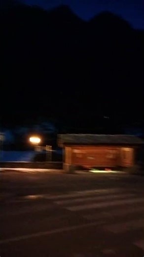 Picturesque Night In The Snowy Mountains Of Gressoney, Aosta Valley, Italy