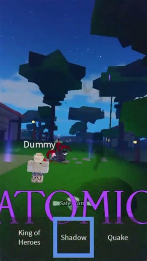 Show Case F skill shadow