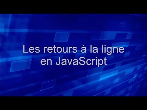 Les retours à la ligne en JavaScript sur un textarea - Tutoriel JavaScript