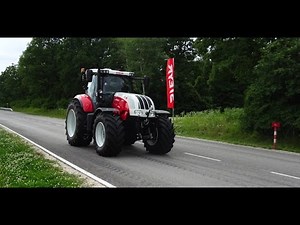 Steyr: New 6-cylinder tractors with continuously variable transmission