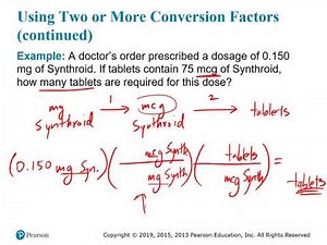 (1.10) Problem Solving Using Unit Conversion