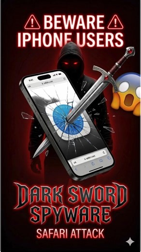 The DarkSword Threat: How Zero-Click Malware is Exploiting iPhone Safari #iphone #trending #tech