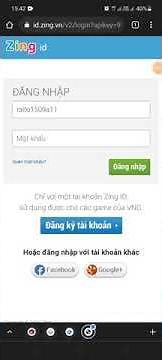 Cách xác nhận gmail + sdt tài khoản zing