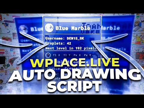 [NEWEST VERSION] Best WPLACE.LIVE Mod Menu | How To Install New Menu & Blue Marble