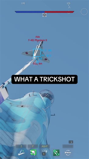 Incredible Trickshot in War Thunder