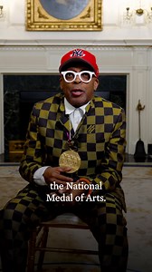 121K views · 4.4K reactions | For his decades of iconic work as a filmmaker, whose stories have helped enrich our nation’s culture and further our values – Spike Lee is a 2023 National Medal of Arts recipient. | The Biden White House Archived | Facebook