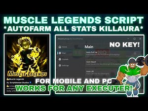 💪Muscle Legends Script Pastebin **NO KEY** AUTO-PUSH UP | AUTOFARM FAST | AUTOREBIRTH | KILLAURA🗡️