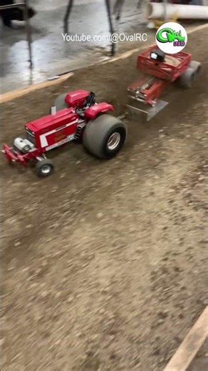 RC tractor pulling at Cabin Fever Expo