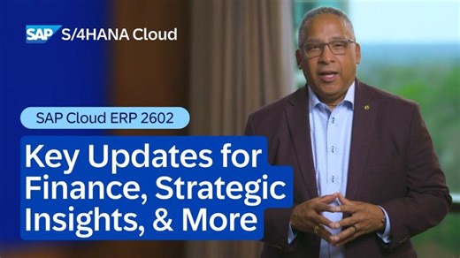 SAP S/4HANA Cloud Public Edition Release 2602 | Key Updates for Finance, Strategic Insights, More | Tomáš Hanák