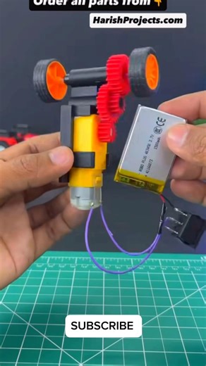 Mini gear motor😍#experiment #dcmotor #trending #shorts