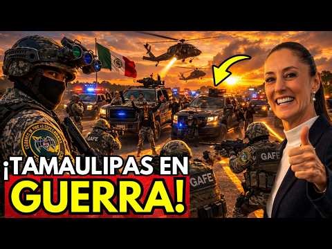 BLOW TO THE CJNG! 🚨 GAFES ambush DRUG CARAVAN in TAMAULIPAS 🇲🇽🔥