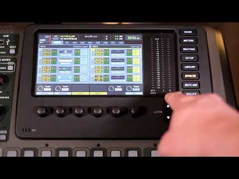 X32 Menu - The Effects menu options and how to route effects