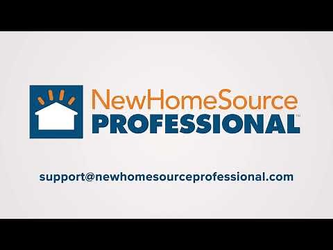 Welcome to NewHomeSource Professional