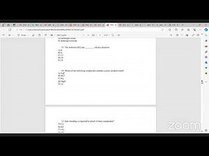 General CHemistry 1 Final Exam Review