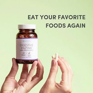 2.5K views · 14 reactions | Stress less with Digestive Enzyme.  Our proprietary blend of 16 powerful digestive enzymes helps you break down every type of food, so your body can get the maximum nutritional benefits from your favorite foods while enjoying smoother, more comfortable digestion. 朗 Place your order for your supply here: https://bit.ly/2xXkd1a | Nucific | Facebook