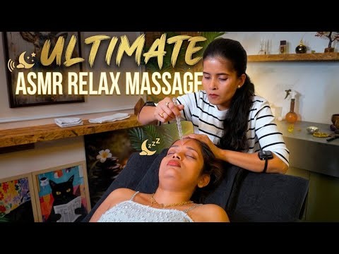 It’s Sleep Time And This is Recovery Your Brain Stress | ASMR Head Massage For Heaven Sleep