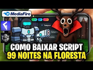 🍬 SCRIPT 99 Noites Na Floresta SEM KEY LINK DIRETO MOBILE PC (PEGA TUDO) Script 99 Dias Na Floresta