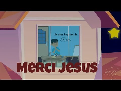Merci Jésus de tout coeur / Apprendre à dire merci /Chants Chrétiens pour Enfants #comptinepourbébé