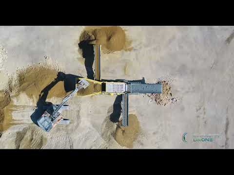Capacity Drone vol de drone sur carrière _ BTP_ topographie