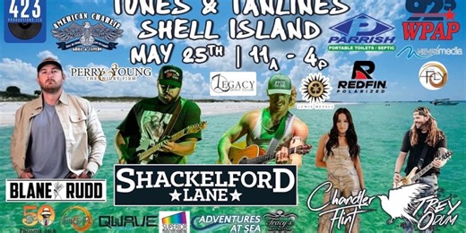 Tunes and Tan Lines at Shell Island