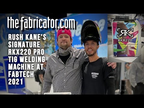 Rush Kane's new RKX220 Pro TIG Welding Machine unveiled at FABTECH 2021
