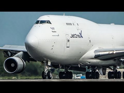 BOEING 747 FAST TAKEOFF - 12 B747 Landings + Departures (4K)