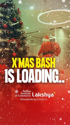 Indian Institute of Commerce - Lakshya on Instagram: "The Grand Christmas celebration is coming to the IIC Lakshya Trivandrum campus, and the vibes are about to go next level. Warm lights, festive music, cozy décor, and high-energy moments are taking over the campus. At IIC Lakshya, every moment of campus life is meant to be lived loud and celebrated big. From cozy corners to cheerful hangouts, the Christmas mood is officially on. Friends, fun, and unforgettable memories! this is what Cozy Chris