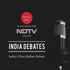 Today at 7pm watch Shashi Tharoor, Rana Ayyub, Raghu Karnad and Yashica Dutt in the first episode of India Debates - India's first online debate series - brought to you by Roli Books and NDTV. Watch it on NDTV YouTube | https://t.co/6ZrUARXhGa | Roli Books YouTube #indiadebates #rolipulse | Roli Books
