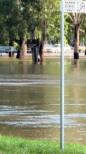 Fitzroy River Flood, Rockhampton Flood Level on the Fitzroy River is approx 7.2m, please stay safe and take care, remember if it’s flooded forget it. Northside Playing Fields Please like, share and give me a follow too if you would like to see more of this content. #rockhampton #flood #fitzroy #river #rising