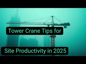 Easy Tower Crane Tips for Maximum Site Productivity in 2025 #rabin1965