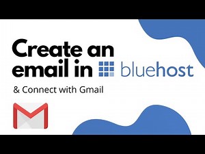How to Create a FREE Professional Email in Bluehost & Connect with Gmail (Manage, Send & Receive)