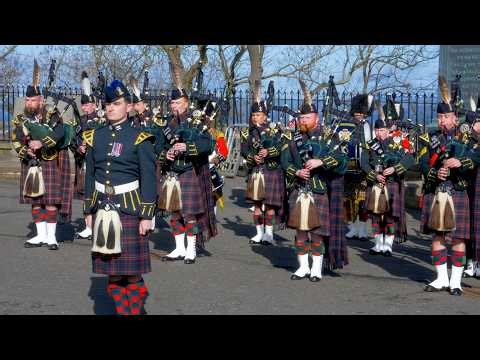 Royal Regiment of Scotland Soldier Performs Jaw Dropping Highland Fling in Full Military Kilt!