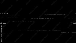 Futuristic technology Black and white with digital animation code background, and light text perfect for business presentations or modern wallpapers