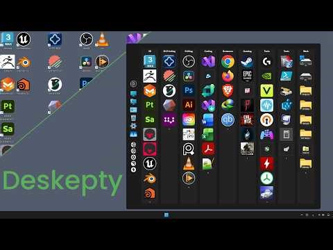 Deskepty - Desktop Organizer for Windows | Official Teaser