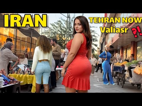 What’s Happening in Tehran, Iran? | Valiasr Street Walk