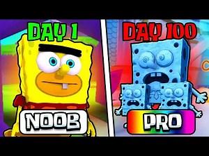 I went from Noob to Pro in SPONGEBOB TOWER DEFENSE Movie!!...Roblox