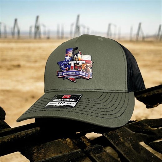 CTT Oil Exploration and Cattle LLC Hat - Etsy